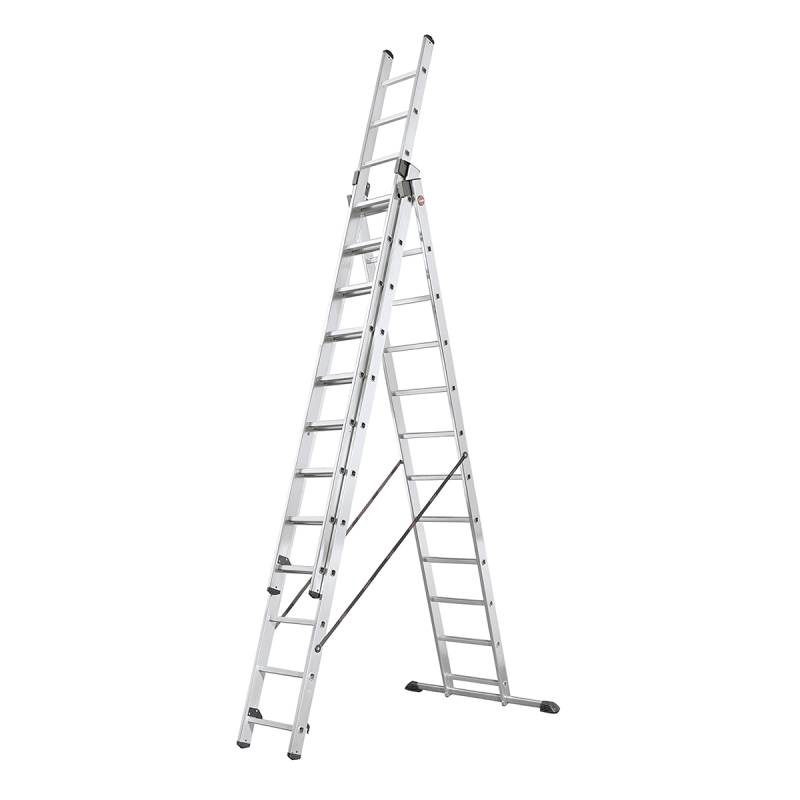 Escalera Aluminio 12 Esc. Comb.tijera/Extensible -- Kushiro
