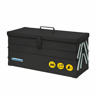 Caja De Herram.nº70 Metalica Con Fuelle -- Papagno