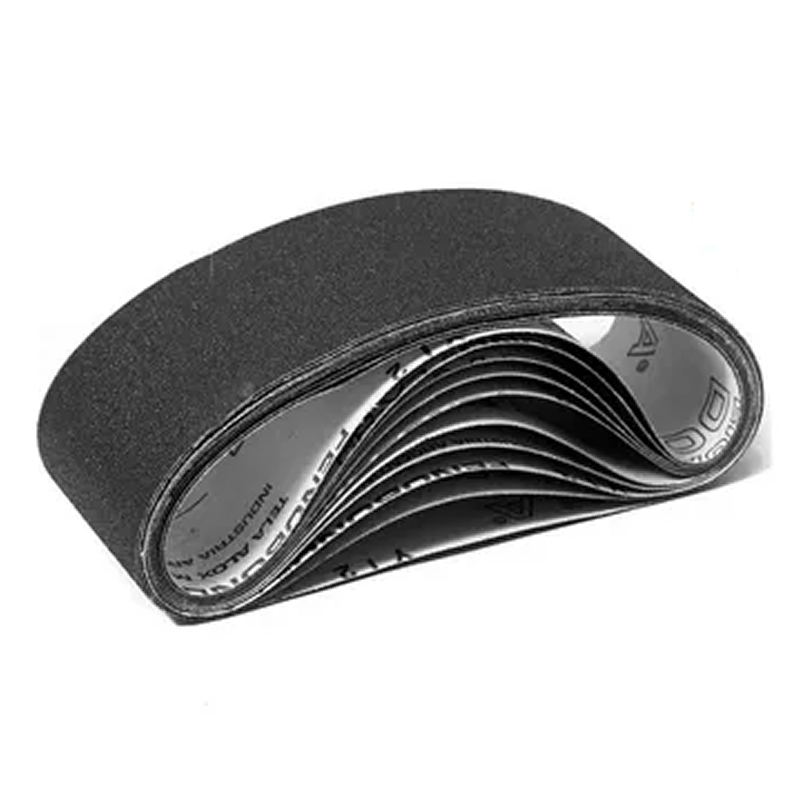 Bandas Tela Esmeril Fenobond Madera Ancho 64 Mm  Doble A