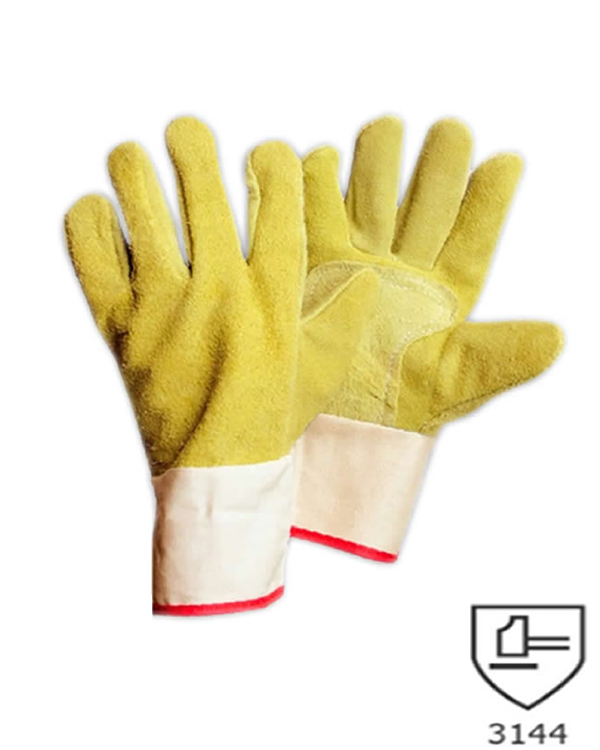 Guantes De Descarne Corto Puño Lona/Jean Talle 10 -- Segod Gd06 T.10