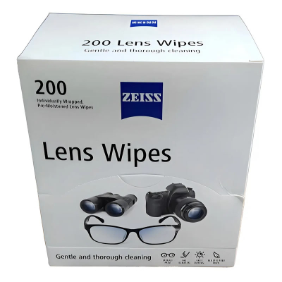 Toallitas Limpiadoras Lentes X 200 Un Zeiss