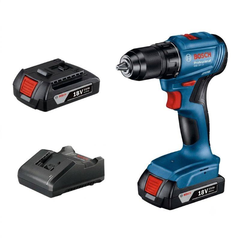 Atornillador Bat Gsr185-Li 18V 1.5Ah 13Mm Lt C/2Bat Bosch 06019K30H0